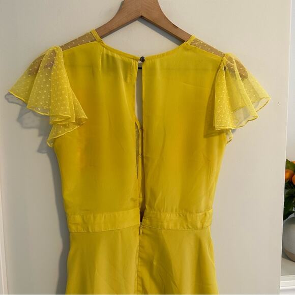 Cleobella x Rocky Barnes Yellow Floral Mini Dress XS - Picture 5 of 12